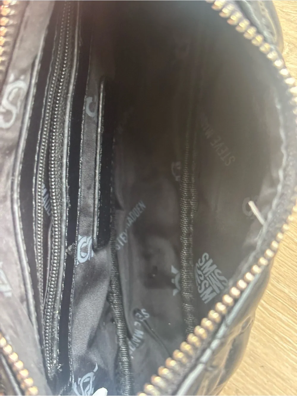 Steve Madden Btamela Black Quilted Crossbody Bag – Dual Straps Included